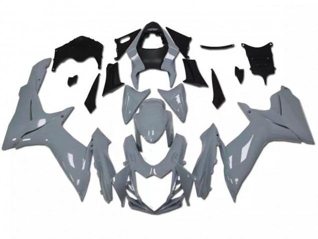 2011-2024 Suzuki GSXR 600 / GSXR 750 Motorcycle Fairings - Nardo Grey
