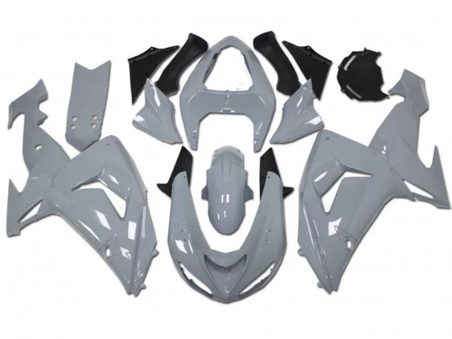 2006-2007 Kawasaki ZX10R Motorcycle Fairings - Nardo Grey