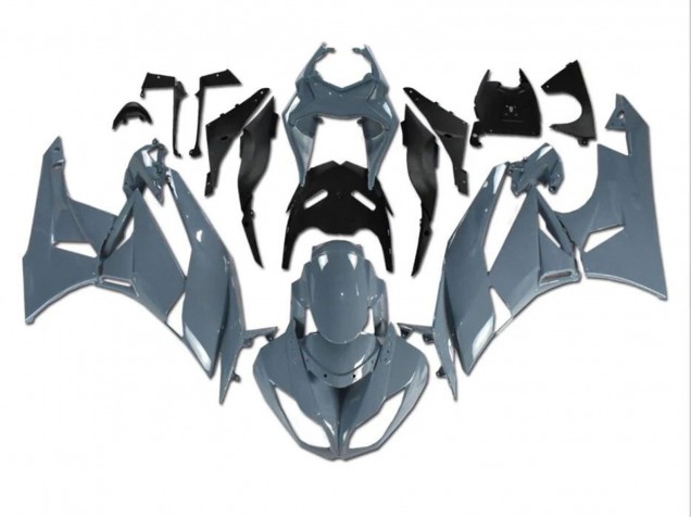 2009-2012 Kawasaki ZX6R Motorcycle Fairings - Nardo Grey