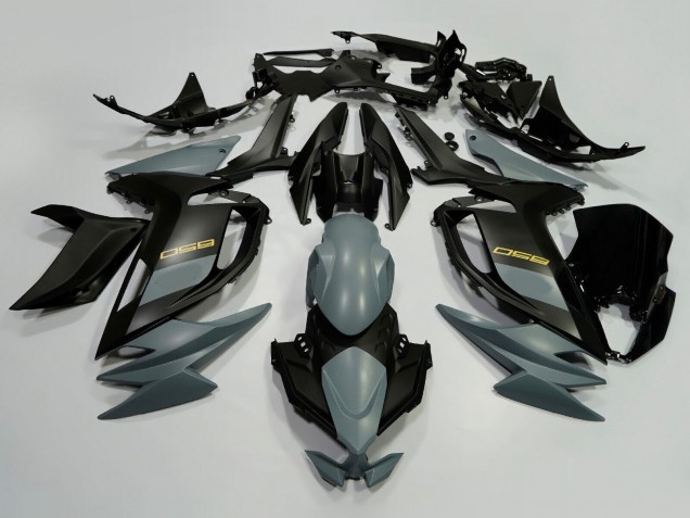 2020-2025 Kawasaki Ninja 650 EX650 Motorcycle Fairings - Grey Black Gold