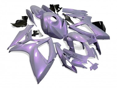 2006-2007 Suzuki GSXR 600 / GSXR 750 Motorcycle Fairings - Chameleon Grey Dazz Pearl Purple