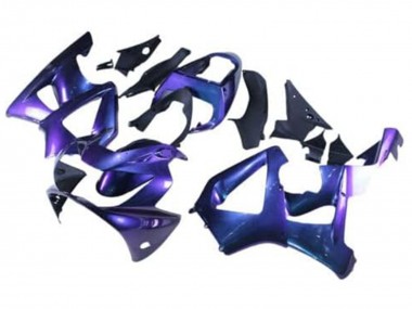 2000-2001 Honda CBR900RR 929 Motorcycle Fairings - Chameleon Blue Purple