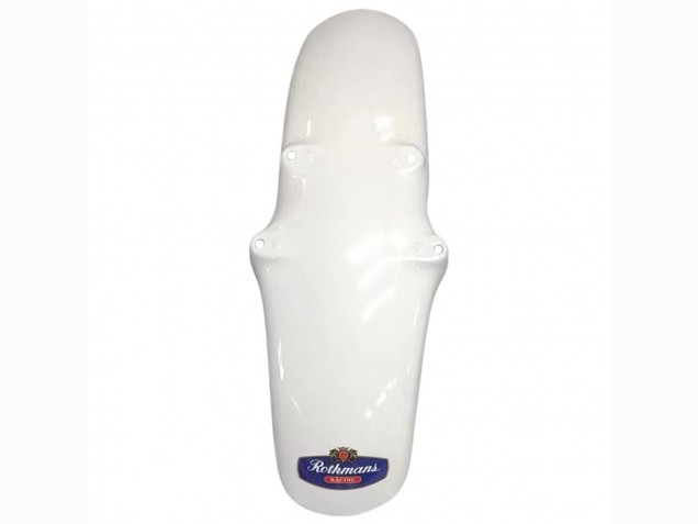 1987-1989 Honda CBR400RR NC23 Motorcycle Fairings - White Yellow Blue Rothmans