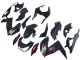 2015-2016 Kawasaki Z250/Z300 Motorcycle Fairings - Glossy Black Red Silver