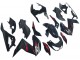 2015-2016 Kawasaki Z250/Z300 Motorcycle Fairings - Glossy Black Red Silver
