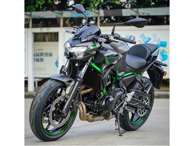 2020-2023 Kawasaki Ninja Z650 Motorcycle Fairings - Black Green