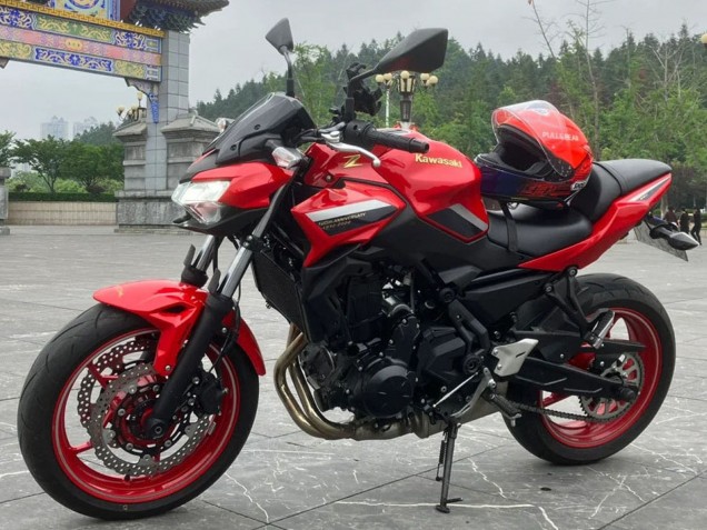 2020-2023 Kawasaki Ninja Z650 Motorcycle Fairings - Red Black