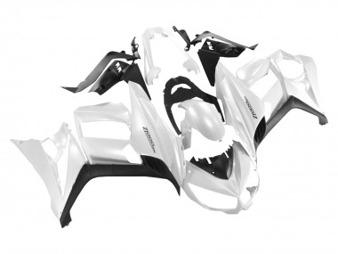 2010-2016 Kawasaki Z1000SX Motorcycle Fairings - Pearl White Black