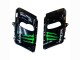 1998-2003 Kawasaki ZZR600 Motorcycle Fairings - Green Black Monster Elf