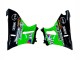 1998-2003 Kawasaki ZZR600 Motorcycle Fairings - Green Black Monster Elf