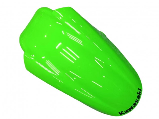 1998-2003 Kawasaki ZZR600 Motorcycle Fairings - Green Glossy Black Blue Monster Elf Touch4 Bridgestone