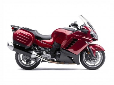 2007-2009 Kawasaki GTR1400/ZG1400 Motorcycle Fairings - Burgundy Black