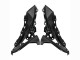 2022-2025 Kawasaki Versys 650 Motorcycle Fairings - Dark Green Black