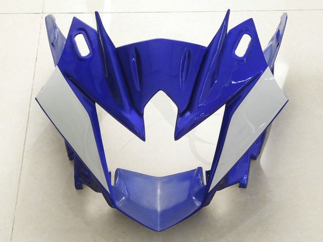 2009-2015 Yamaha FZ6R Motorcycle Fairing - Blue White