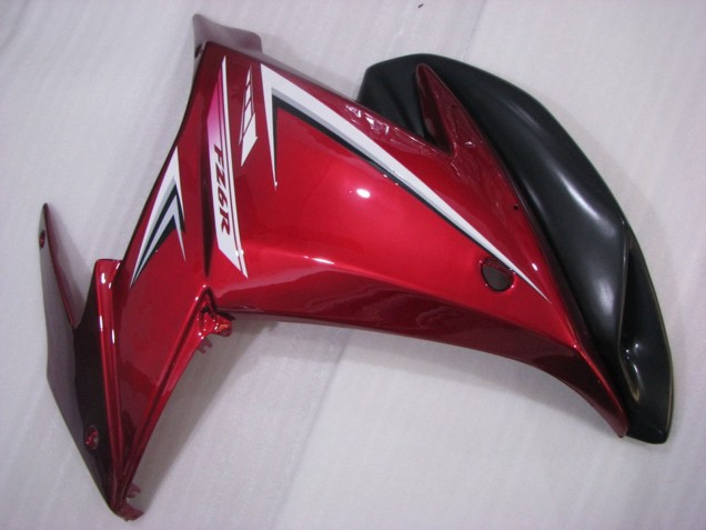 2009-2015 Yamaha FZ6R Motorcycle Fairings - Red White Black