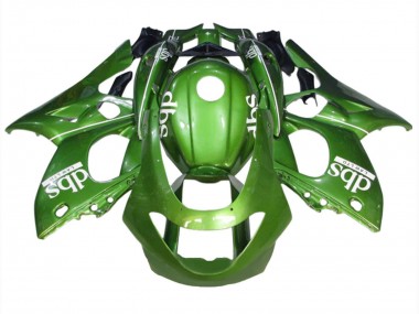 1996-2007 Yamaha YZF600R Thundercat Motorcycle Fairing Kits - Green White