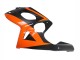 1996-2007 Yamaha YZF600R Thundercat Motorcycle Fairings - Black Orange
