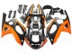 1996-2007 Yamaha YZF600R Thundercat Motorcycle Fairings - Black Orange