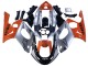 1996-2007 Yamaha YZF600R Thundercat Motorcycle Fairings - Orange Grey Glossy Black
