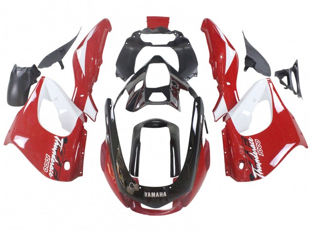 1997-2007 Yamaha YZF 1000R Thunderace Motorcycle Fairing Kits - Red Black White Thunderace