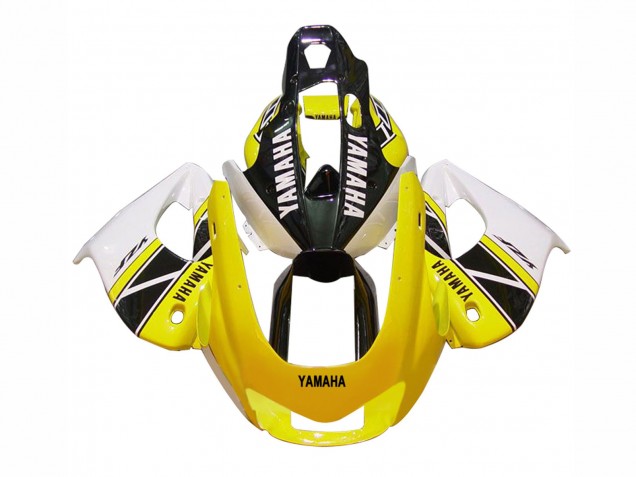 1997-2007 Yamaha YZF 1000R Thunderace Motorcycle Fairings - White Black Yellow
