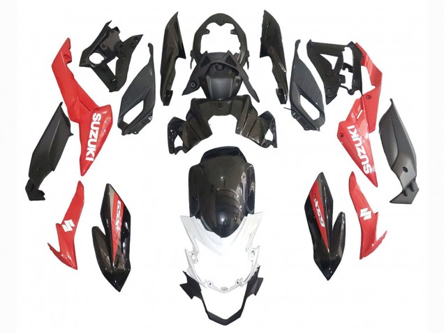 2017-2022 Suzuki GSX-S 750 Motorcycle Fairings - Red White