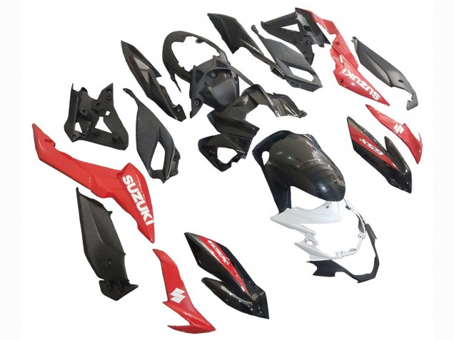 2017-2022 Suzuki GSX-S 750 Motorcycle Fairings - Red White