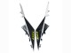 2017-2022 Suzuki GSX-S 750 Motorcycle Fairings - White Yellow