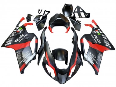 2003-2006 Aprilia RSV1000 Motorcycle Fairings - Black Red