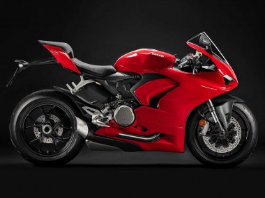 2020-2024 Ducati Panigale V2 Motorcycle Fairing - Red Matte Black