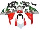 2020-2024 Ducati Panigale V2 Motorcycle Fairings - Silver Red Green