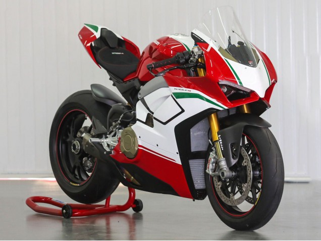 2018-2019 Ducati Panigale V4 V4S Motorcycle Fairings - White Red Green Glossy Black
