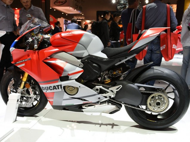2018-2019 Ducati Panigale V4 V4S Motorcycle Fairings - White Silver Red Glossy Black