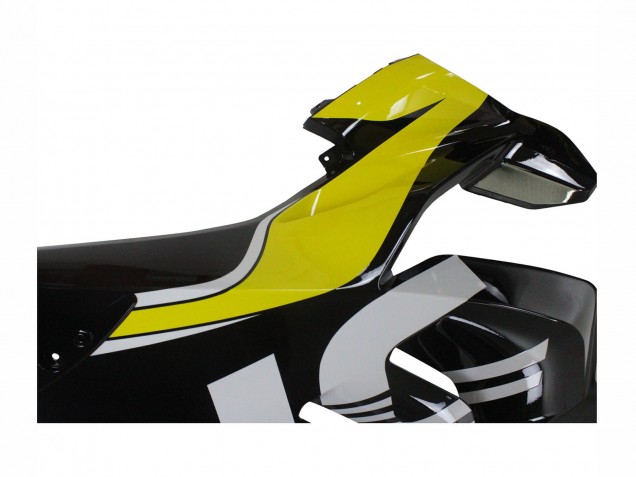 2020-2021 Ducati Panigale V4 V4S Motorcycle Fairings - Yellow White Glossy Black