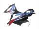 2023-2024 BMW S1000RR Motorcycle Fairing - Black Blue Red