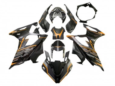 2019-2022 BMW S1000RR Motorcycle Fairings - Matte Orange Black