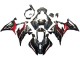 2019-2022 BMW S1000RR Motorcycle Fairings - Black Dark Red