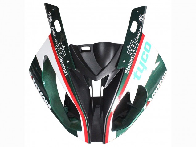 2017-2018 BMW S1000RR Motorcycle Fairings - White Green