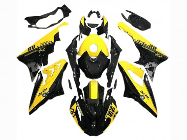 2017-2018 BMW S1000RR Motorcycle Fairings - Yellow Black