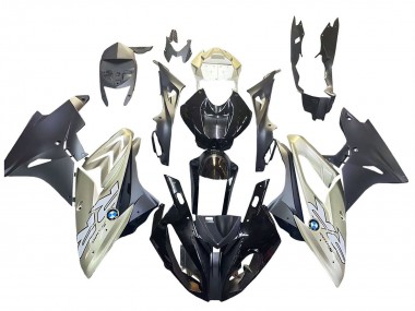 2015-2016 BMW S1000RR Motorcycle Fairing - Silver Glossy Black Matte Black