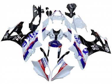 2009-2014 BMW S1000RR Motorcycle Fairings - White Red Blue Black Tyco