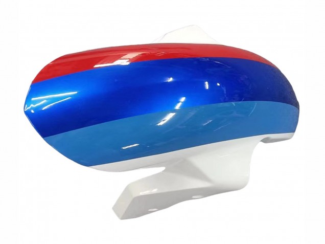 2009-2014 BMW S1000RR Full Motorcycle Fairings - White Red Blue Glossy Black