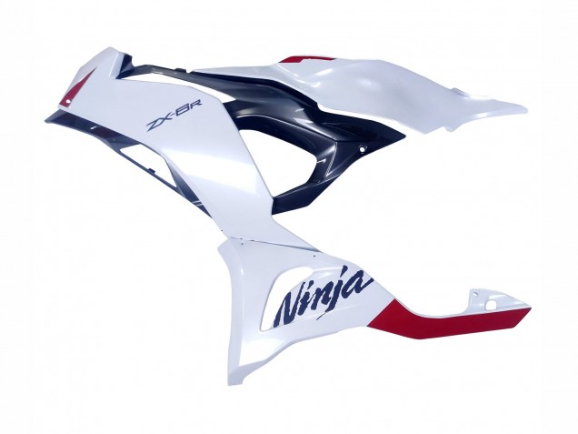 2023-2025 Kawasaki ZX6R Motorcycle Fairings - Pearl White Black Red