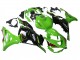 2023-2025 Kawasaki ZX6R Motorcycle Fairings - Green Black