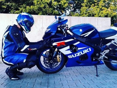 2004-2005 Suzuki GSXR 600 / GSXR 750 Motorcycle Fairing Kits - White Blue Black Red