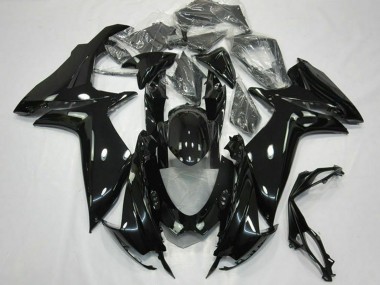 2011-2024 Suzuki GSXR 600 / GSXR 750 Motorcycle Fairings - Glossy Black