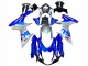 2011-2024 Suzuki GSXR 600 / GSXR 750 Motorcycle Fairings - Blue Silver Ecstar