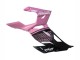 2018-2024 Kawasaki Ninja 400 Motorcycle Fairings - Pink Matte Black Honeycomb