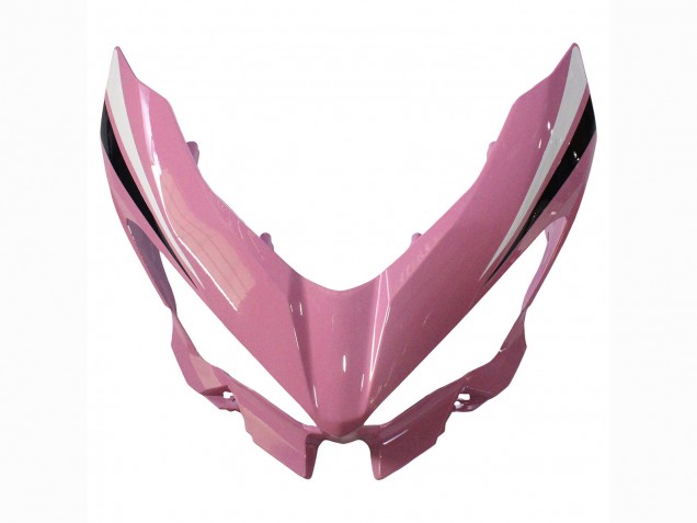 2018-2024 Kawasaki Ninja 400 Motorcycle Fairings - Pink Matte Black Honeycomb