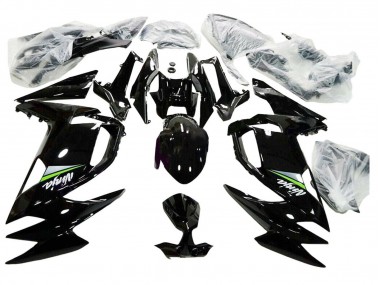2020-2025 Kawasaki Ninja 650 EX650 Motorcycle Fairings - Glossy Black Green